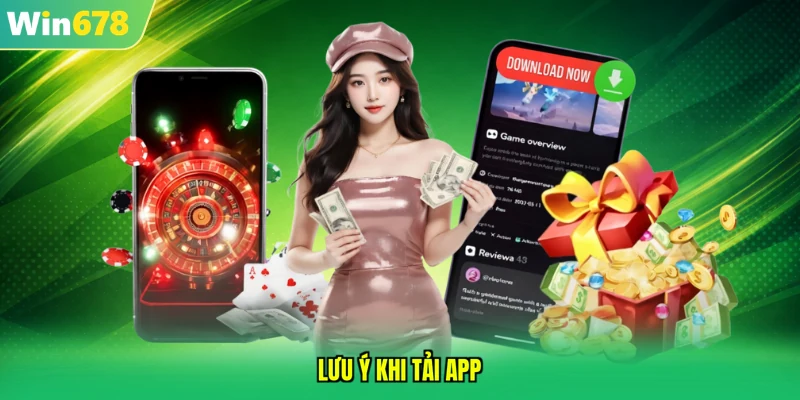 Lưu ý khi tải app